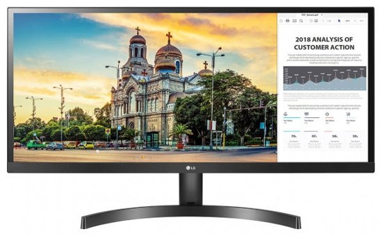 LG UltraWide 29WL50S-B 75 Hz 5 ms 29 inç FHD Flat IPS Hoparlörlü HDMI Freesync 2560 x 1080 px LED Monitör