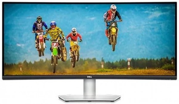 Dell S3422DW 100 Hz 4 ms 34 inç UWQHD Curved VA Hoparlörlü HDMI Freesync 3440 x 1440 px LED Monitör