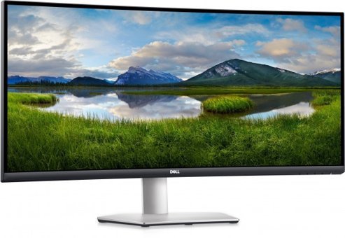 Dell S3422DW 100 Hz 4 ms 34 inç UWQHD Curved VA Hoparlörlü HDMI Freesync 3440 x 1440 px LED Monitör