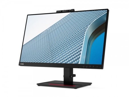 Lenovo ThinkVision T24v-20 60 Hz 4 ms 23.8 inç FHD Flat IPS Kameralı Hoparlörlü VGA HDMI 1920 x 1080 px LED Monitör