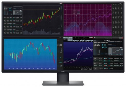 Dell UltraSharp U4320Q 60 Hz 5 ms 42.5 inç 4K Flat IPS Hoparlörlü HDMI 3840 x 2160 px LED Monitör