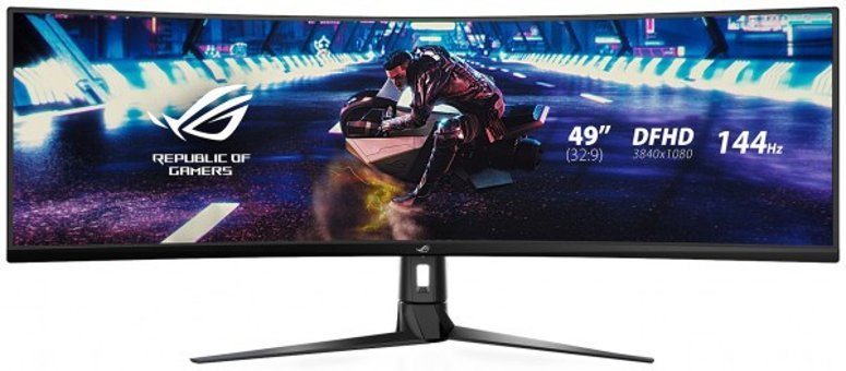 Asus ROG Strix XG49VQ 144 Hz 4 ms 49 inç Curved VA Hoparlörlü HDMI Freesync 3840 x 1080 px LED Monitör