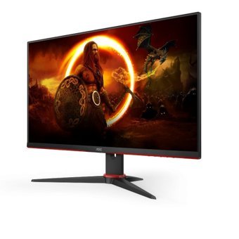 AOC 24G2SAE/BK 165 Hz 1 ms 23.8 inç FHD Flat VA Hoparlörlü VGA HDMI Freesync 1920 x 1080 px Monitör