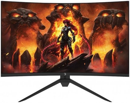 Gamepower X60 165 Hz 1 ms 27 inç WQHD Curved VA HDMI Freesync G-Sync 1920 x 1080 px LED Monitör