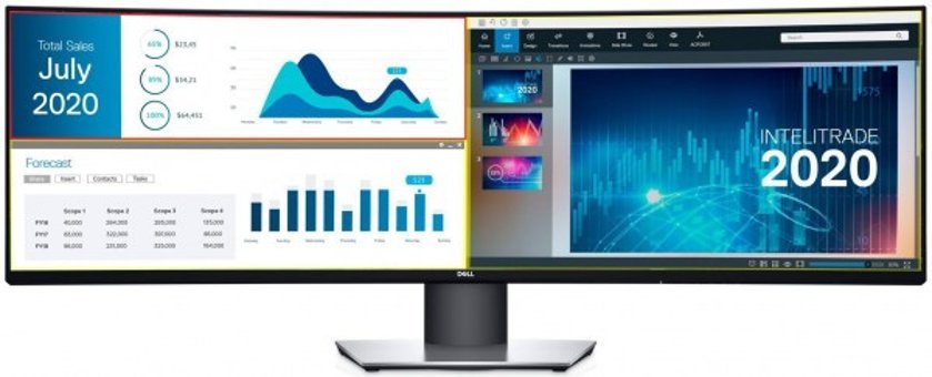 Dell UltraSharp U4919DW 60 Hz 5 ms 49 inç UW-DQHD Flat IPS HDMI 5120 x 1440 px LED Monitör