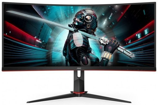 AOC CU34G2/BK 100 Hz 1 ms 34 inç UWQHD Curved VA HDMI Freesync 3440 x 1440 px Monitör