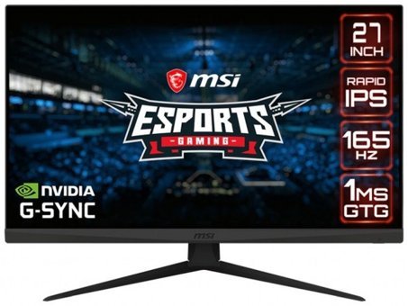 MSI Optix G273QF 165 Hz 1 ms 27 inç WQHD Flat IPS HDMI Freesync G-Sync 2560 x 1440 px LED Monitör