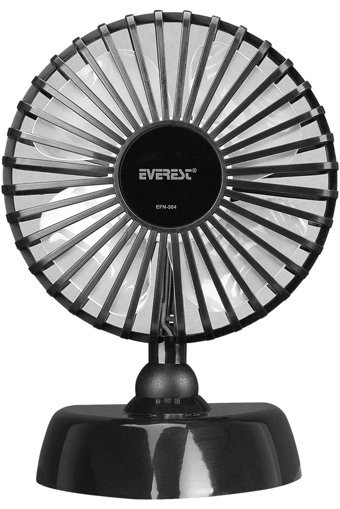 Everest EFN-504 Sessiz 6 inç 3 Kademeli USB Masaüstü Kullanımlı Vantilatör