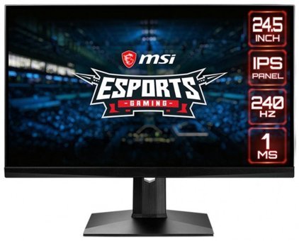 MSI Optix MAG251RX 240 Hz 1 ms 24.5 inç FHD Flat IPS HDMI G-Sync 1920 x 1080 px LED Monitör