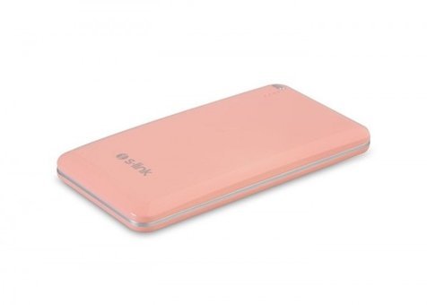 S-link IP-G100 10000 mAh Hızlı Şarj Micro USB Çoklu Kablolu Powerbank Pembe