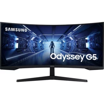 Samsung LC34G55TWWMXUF 165 Hz 1 ms 34 inç WQHD Curved VA VGA HDMI Freesync 3440 x 1440 px LED Monitör