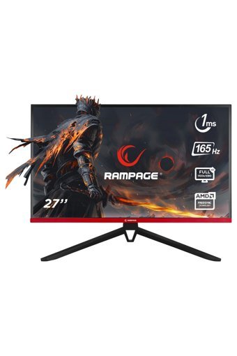 Rampage RM-420 Black Eagle 165 Hz 1 ms 27 inç FHD Curved IPS VGA HDMI Freesync 1920 x 1080 px LED Monitör