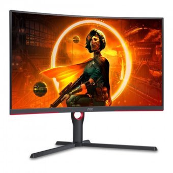 AOC CQ32G3SU/BK 165 Hz 1 ms 31.5 inç FHD Curved VA Hoparlörlü HDMI Freesync 1920 x 1080 px Monitör