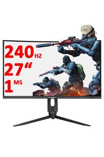 Rampage Drop DR27R240C 240 Hz 1 ms 27 inç FHD Curved VGA HDMI Freesync 1920 x 1080 px LED Monitör