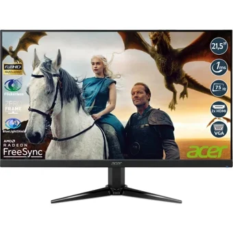 Acer QG221Q 75 Hz 1 ms 21.5 inç FHD Curved IPS VGA HDMI Freesync 1920 x 1080 px LED Monitör