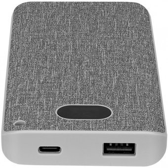 S-link IP-G10RW 10000 mAh Hızlı Şarj Işıklı Dijital Göstergeli USB & Type C Kablolu Powerbank Gri