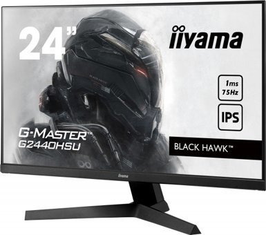 Iiyama G-Master G2440HSU-B1 75 Hz 1 ms 24 inç FHD Flat IPS Hoparlörlü HDMI Freesync 1920 x 1080 px LED Monitör
