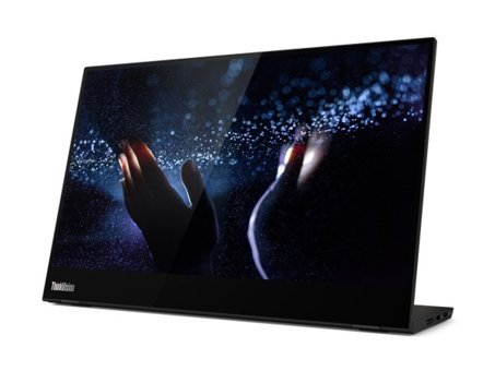 Lenovo ThinkVision M14t 60 Hz 6 ms 14 inç FHD Flat Dokunmatik IPS 1920 x 1080 px LED Monitör