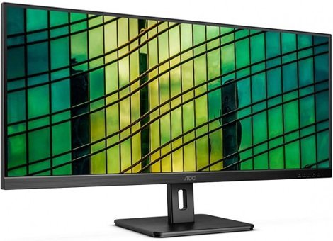 AOC Q34E2A 75 Hz 4 ms 34 inç WFHD Flat IPS Hoparlörlü HDMI Freesync 2560 x 1080 px Monitör