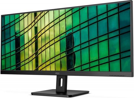 AOC Q34E2A 75 Hz 4 ms 34 inç WFHD Flat IPS Hoparlörlü HDMI Freesync 2560 x 1080 px Monitör
