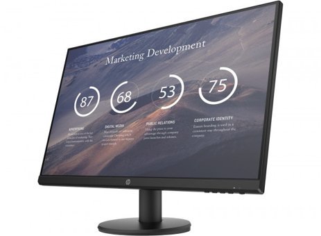 HP P27v G4 9TT20AS 60 Hz 5 ms 27 inç FHD Flat IPS VGA HDMI 1920 x 1080 px LED Monitör