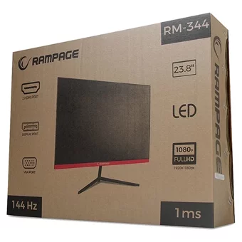 Rampage RM344 144 Hz 1 ms 23.8 inç FHD Flat IPS HDMI 1920 x 1080 px LED Monitör