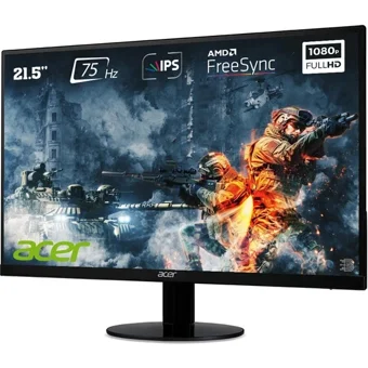 Acer Sa220qabi 75 Hz 4 ms 21.5 inç FHD Curved IPS VGA HDMI Freesync 1920 x 1080 px LED Monitör