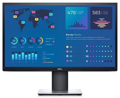 Dell P2421DC 60 Hz 5 ms 23.8 inç QHD Flat IPS VGA HDMI 2560 x 1440 px LED Monitör