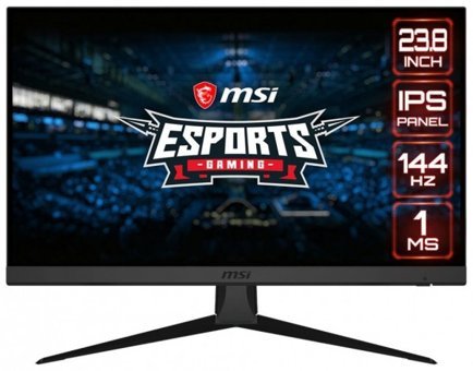 MSI Optix G242 144 Hz 1 ms 23.8 inç FHD Flat IPS HDMI Freesync 1920 x 1080 px LED Monitör