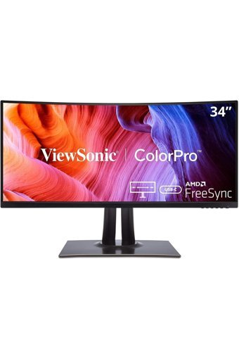 ViewSonic VP3481a 100 Hz 5 ms 34 inç WQHD Curved VGA HDMI Freesync 1920 x 1080 px LED Monitör