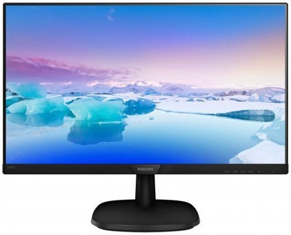 Philips 243V7QDAB/00 60 Hz 5 ms 24 inç FHD Flat IPS Hoparlörlü VGA HDMI 1920 x 1080 px LED Monitör