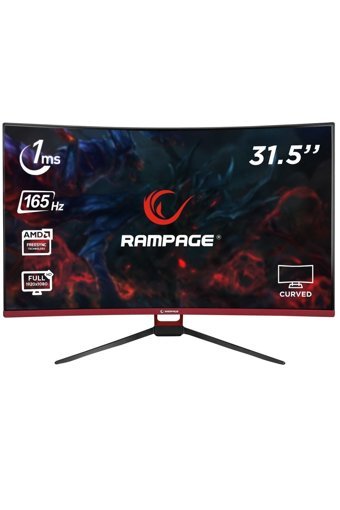 Rampage RM645 165 Hz 1 ms 31.5 inç FHD Flat VGA HDMI 1920 x 1080 px LED Monitör