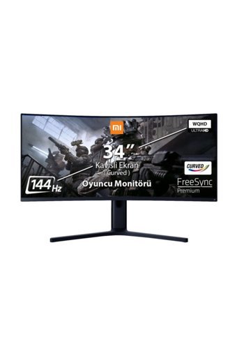 Xiaomi Mi BHR4269GL 144 Hz 4 ms 34 inç WQHD Curved VGA HDMI Freesync 1920 x 1080 px LED Monitör