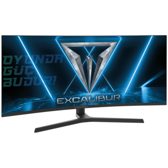 Casper Excalibur M.E34WQHD-G 165 Hz 1 ms 34 inç UWQHD Curved VA Hoparlörlü HDMI Freesync 3440 x 1440 px LED Monitör