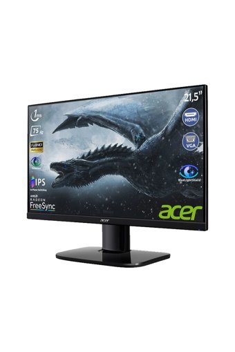 Acer KA222Q 75 Hz 1 ms 21.5 inç FHD Curved IPS VGA HDMI Freesync 1920 x 1080 px LED Monitör