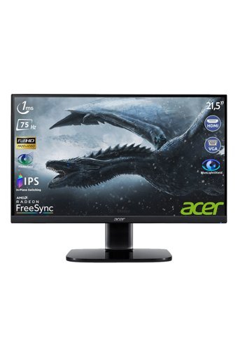 Acer KA222Q 75 Hz 1 ms 21.5 inç FHD Curved IPS VGA HDMI Freesync 1920 x 1080 px LED Monitör