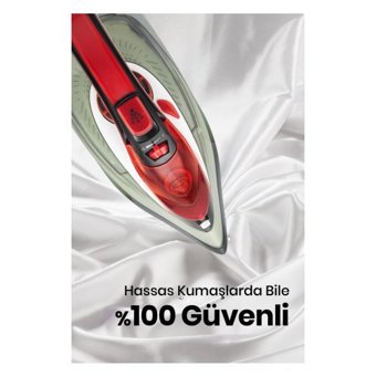 Goldmaster Twist 2600 W Seramik Tabanlı Yatay Şok Buharlı Ütü