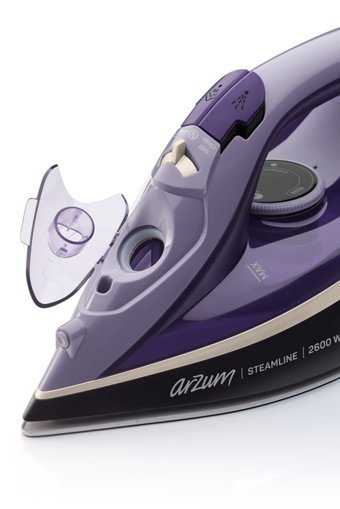 Arzum AR657 Steamline 2600 W Seramik Tabanlı Yatay Şok Buharlı Ütü