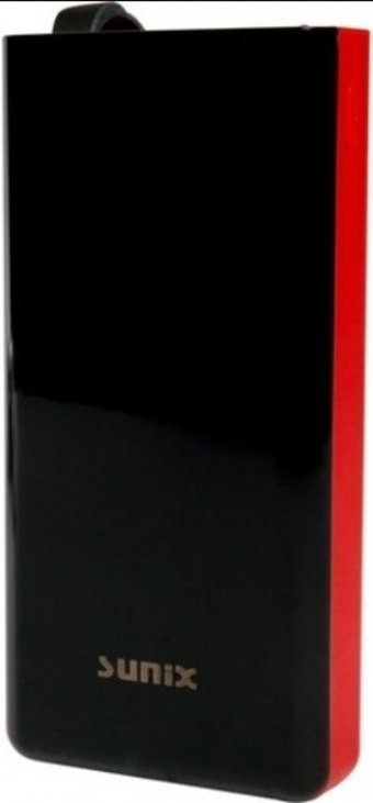 Sunix PB-11 30000 mAh Hızlı Şarj Işıklı Dijital Göstergeli Lightning Çoklu Kablolu Powerbank Siyah