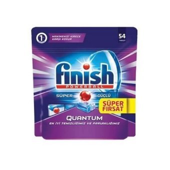 Finish Quantum Tablet Bulaşık Makinesi Deterjanı 54 Adet