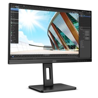 AOC 24P2Q 75 Hz 4 ms 23.8 inç FHD Flat IPS Hoparlörlü VGA HDMI 1920 x 1080 px LED Monitör