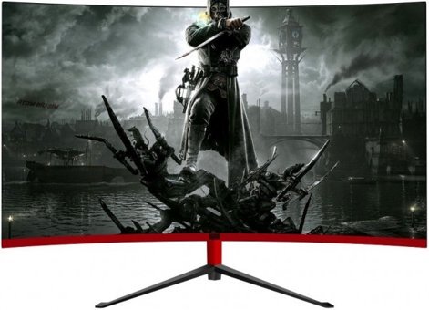 Dragos PallNero GP-165-236FHD 165 Hz 1 ms 23.6 inç FHD Curved VA Hoparlörlü HDMI 1920 x 1080 px LED Monitör