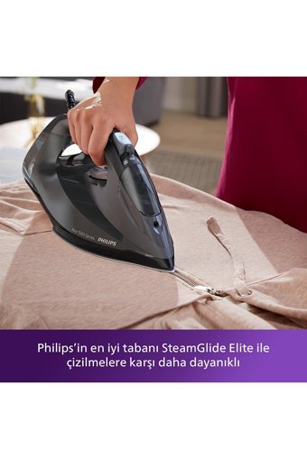 Philips Azur 7500 Series DST7511/80 3200 W Seramik Tabanlı Yatay Şok Buharlı Ütü