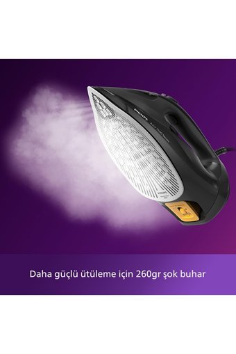 Philips Azur 7500 Series DST7511/80 3200 W Seramik Tabanlı Yatay Şok Buharlı Ütü