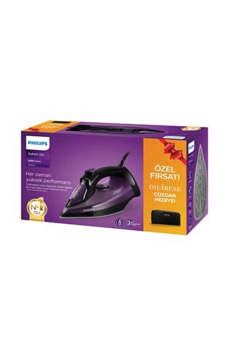 Philips 5000 Series DST5030/80 2400 W Seramik Tabanlı Yatay Şok Buharlı Ütü