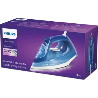 Philips 3000 Series DST3031/20 2400 W Seramik Tabanlı Yatay Şok Buharlı Ütü