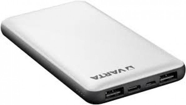 Varta 57976 Energy 10000 mAh Hızlı Şarj USB & Type C Çoklu Kablolu Powerbank