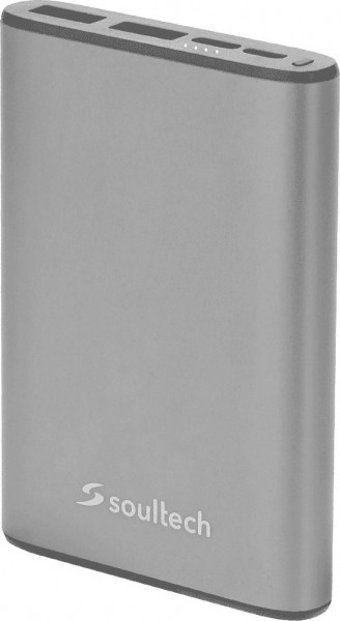 Soultech Platinum 5000 mAh Hızlı Şarj USB & Type C Çoklu Kablolu Powerbank