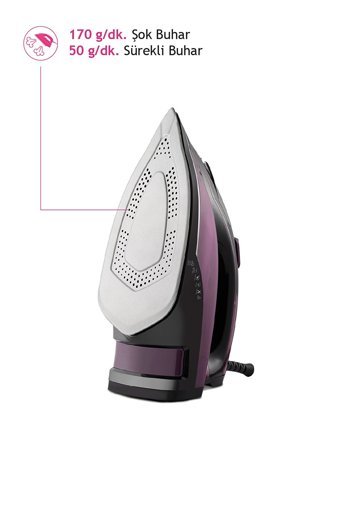Altus AL-719 3050 W Optimal Seramik Tabanlı Yatay Şok Buharlı Ütü