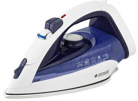 Arçelik K 4129 2150 W Steam Glide Tabanlı Yatay Şok Buharlı Ütü